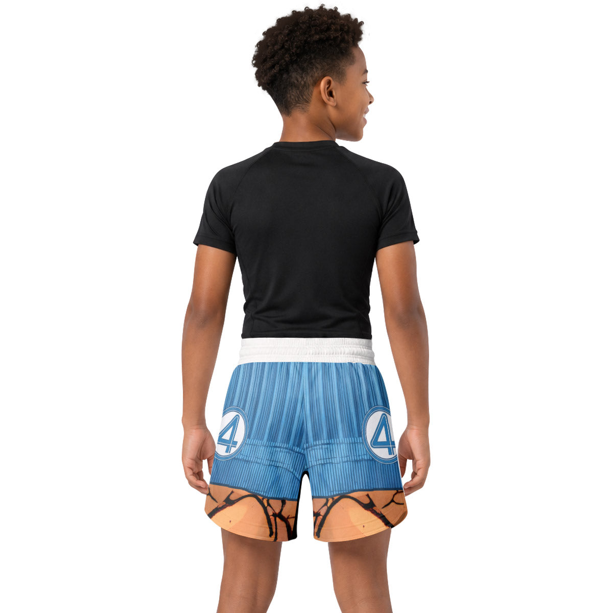Marvel Fantastic 4 Thing Kids Grappling Shorts