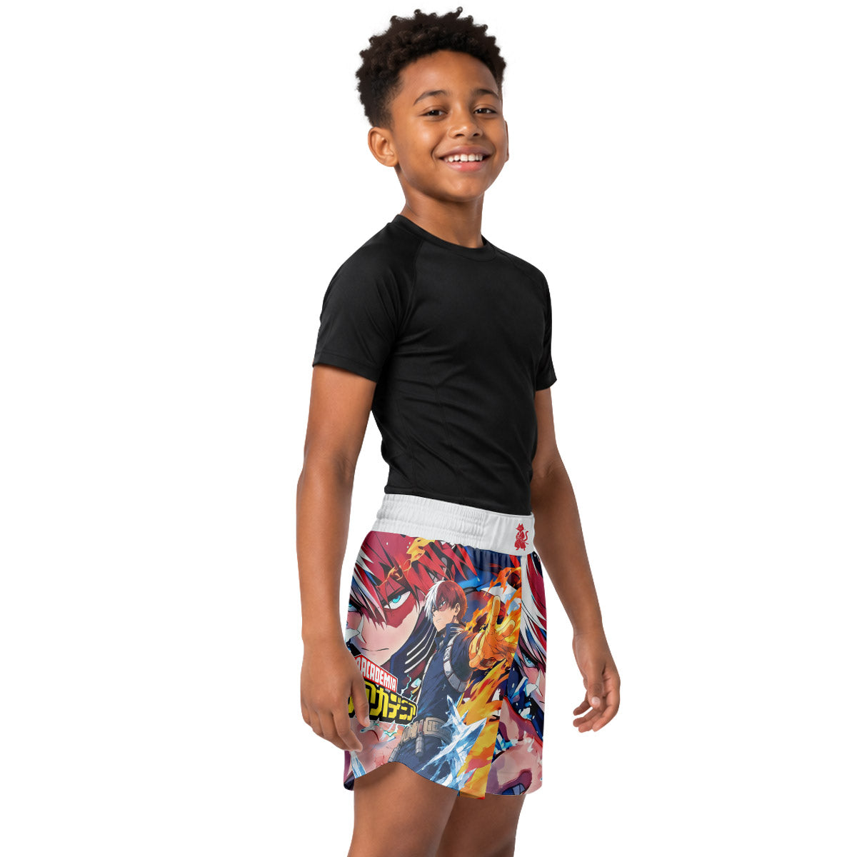 My Hero Academia Todoroki Kids Grappling Shorts