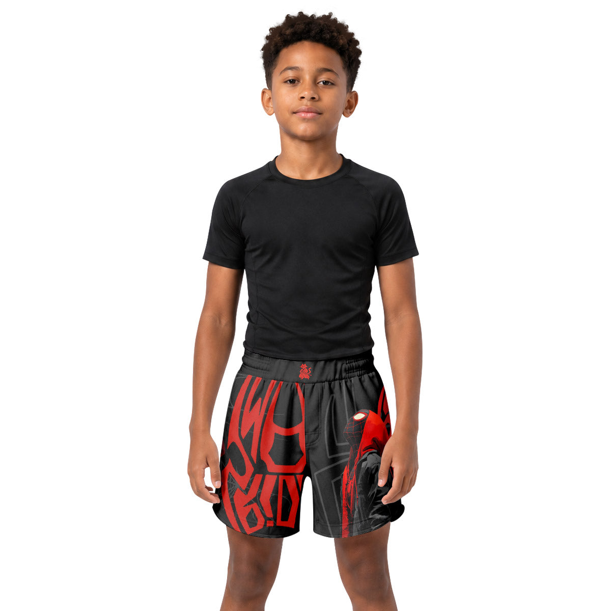 New Spider Man Kids Grappling Shorts
