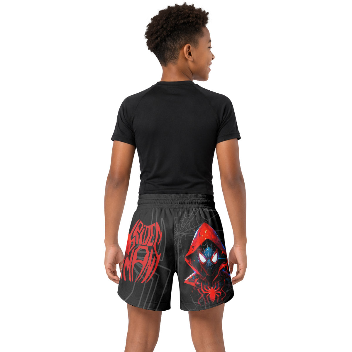 New Spider Man Kids Grappling Shorts