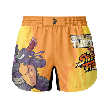 Ninja Turtle Versus Street Fighter Grappling Shorts