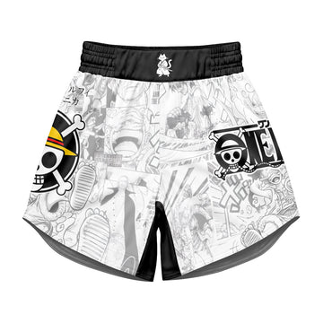 One Piece Manga Kids Grappling Shorts