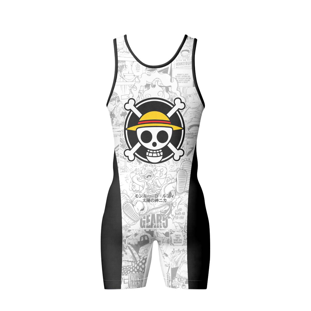 One Piece Manga Wrestling Singlet