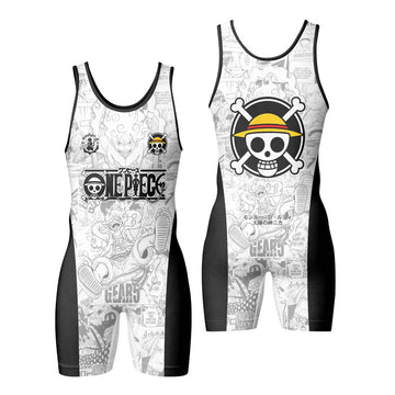 One Piece Manga Wrestling Singlet