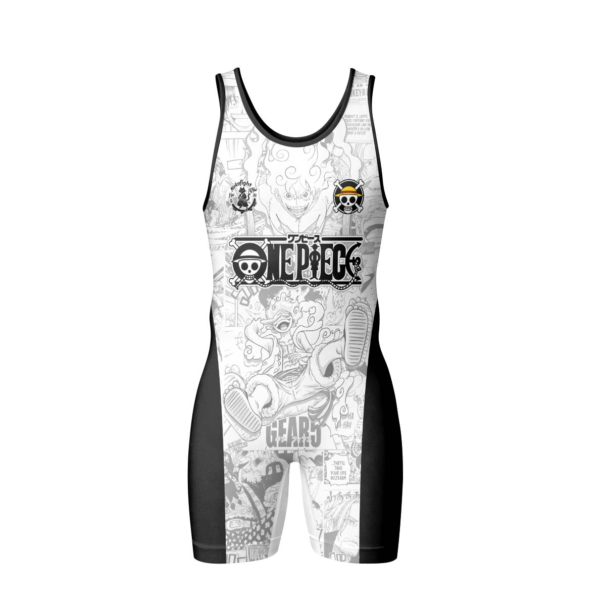 One Piece Manga Wrestling Singlet
