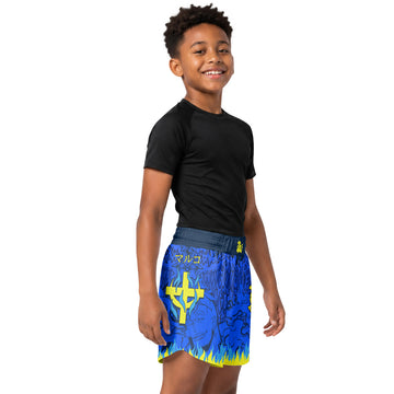 One Piece Marco Phoenix Kids Grappling Shorts