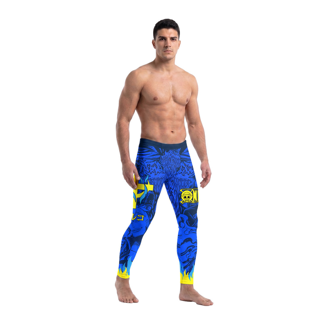 One Piece Marco Phoenix Men's Compression Leggings
