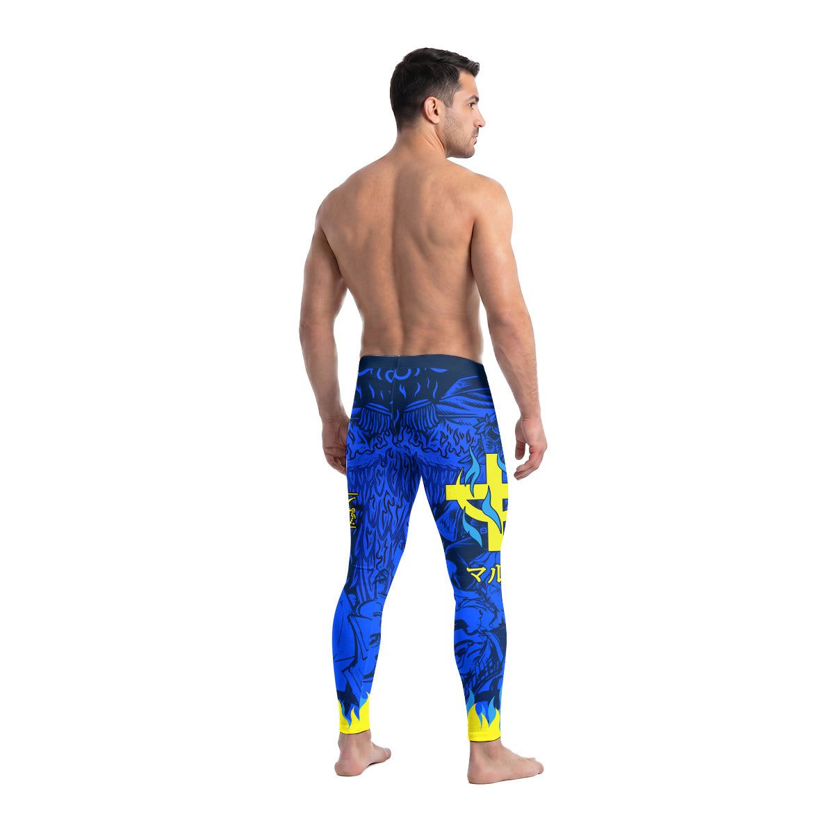 One Piece Marco Phoenix Men's Compression Leggings