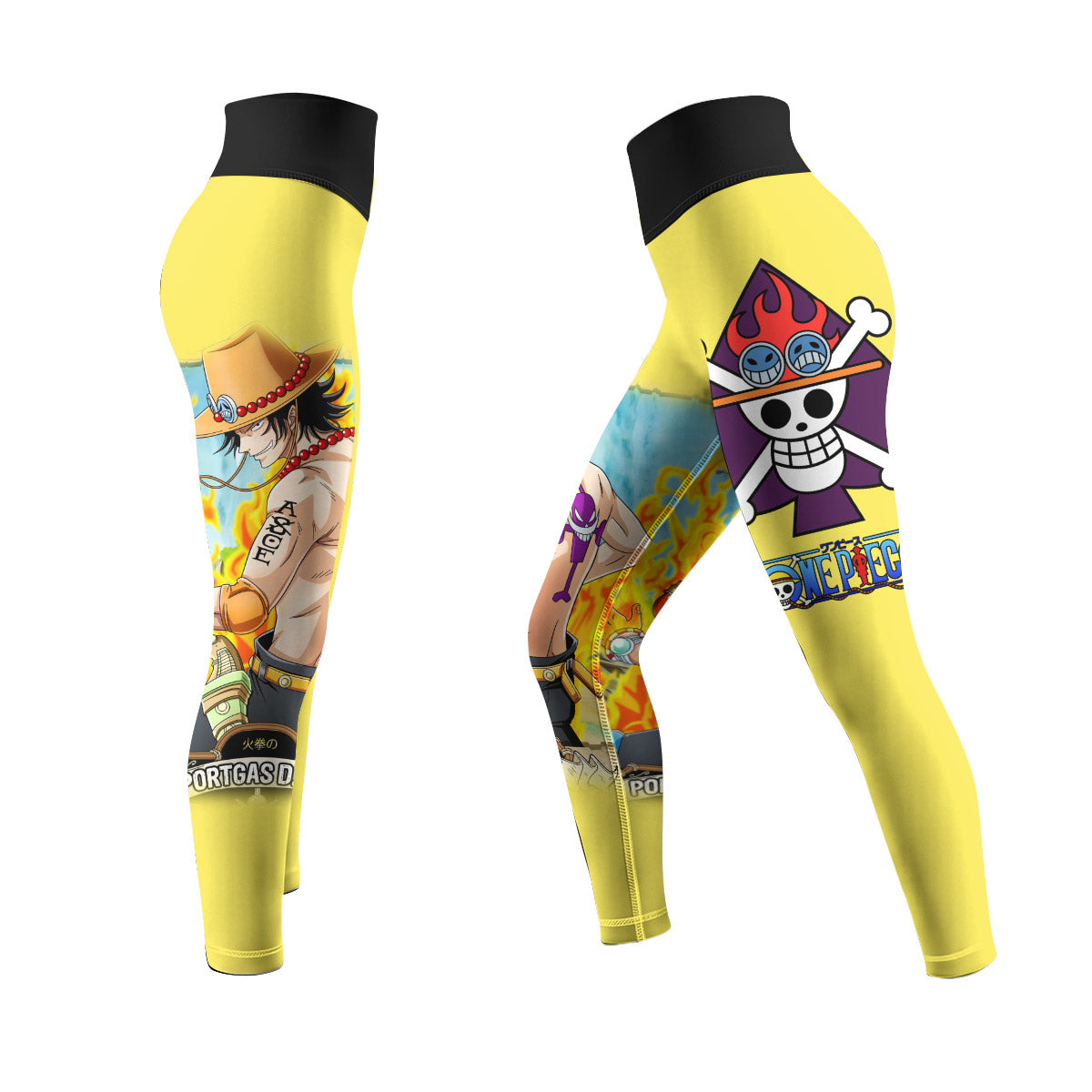  One Piece Portgas D Ace Women's Leggings