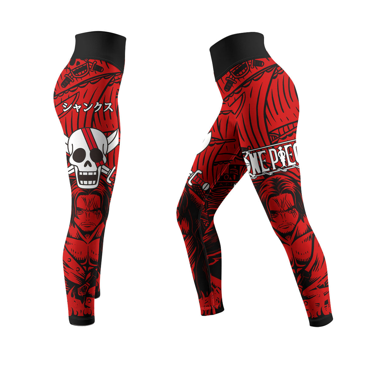 One Piece Red Haired Shanks Women's Leggings
