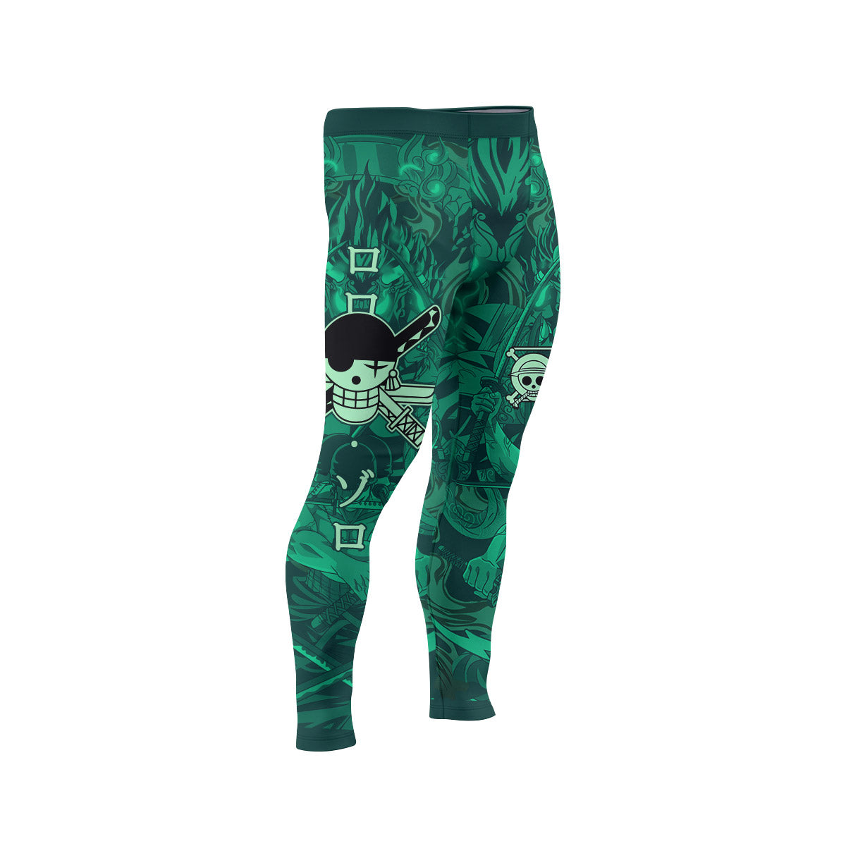 One Piece Roronoa Zoro Men's Compression Leggings