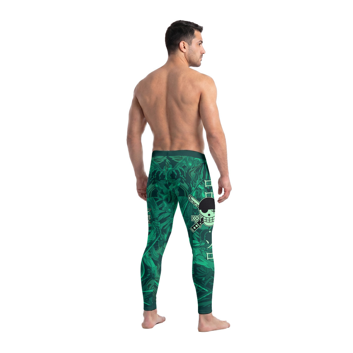 One Piece Roronoa Zoro Men's Compression Leggings