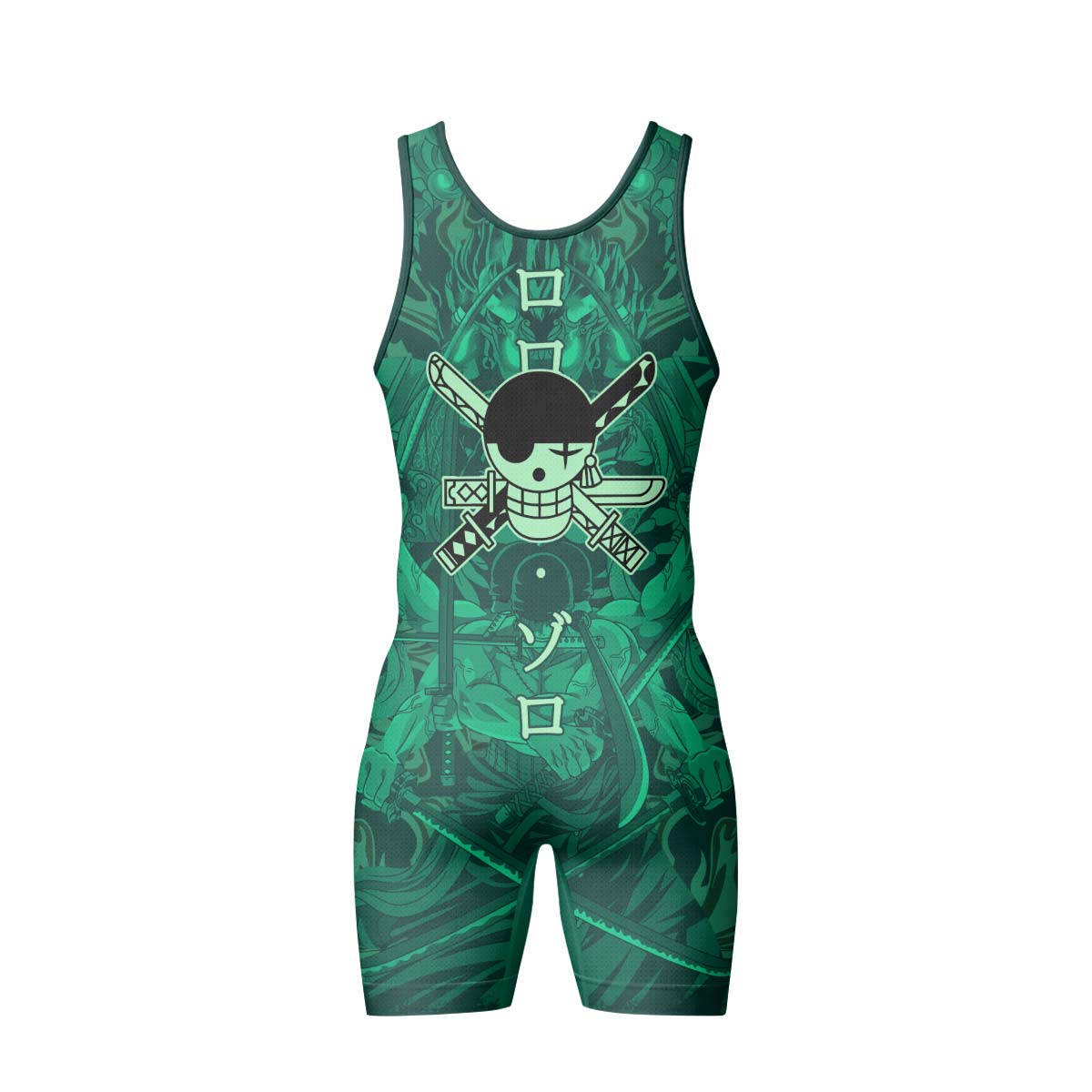 One Piece Roronoa Zoro Wrestling Singlet
