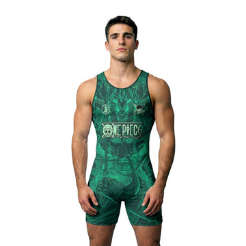 One Piece Roronoa Zoro Wrestling Singlet