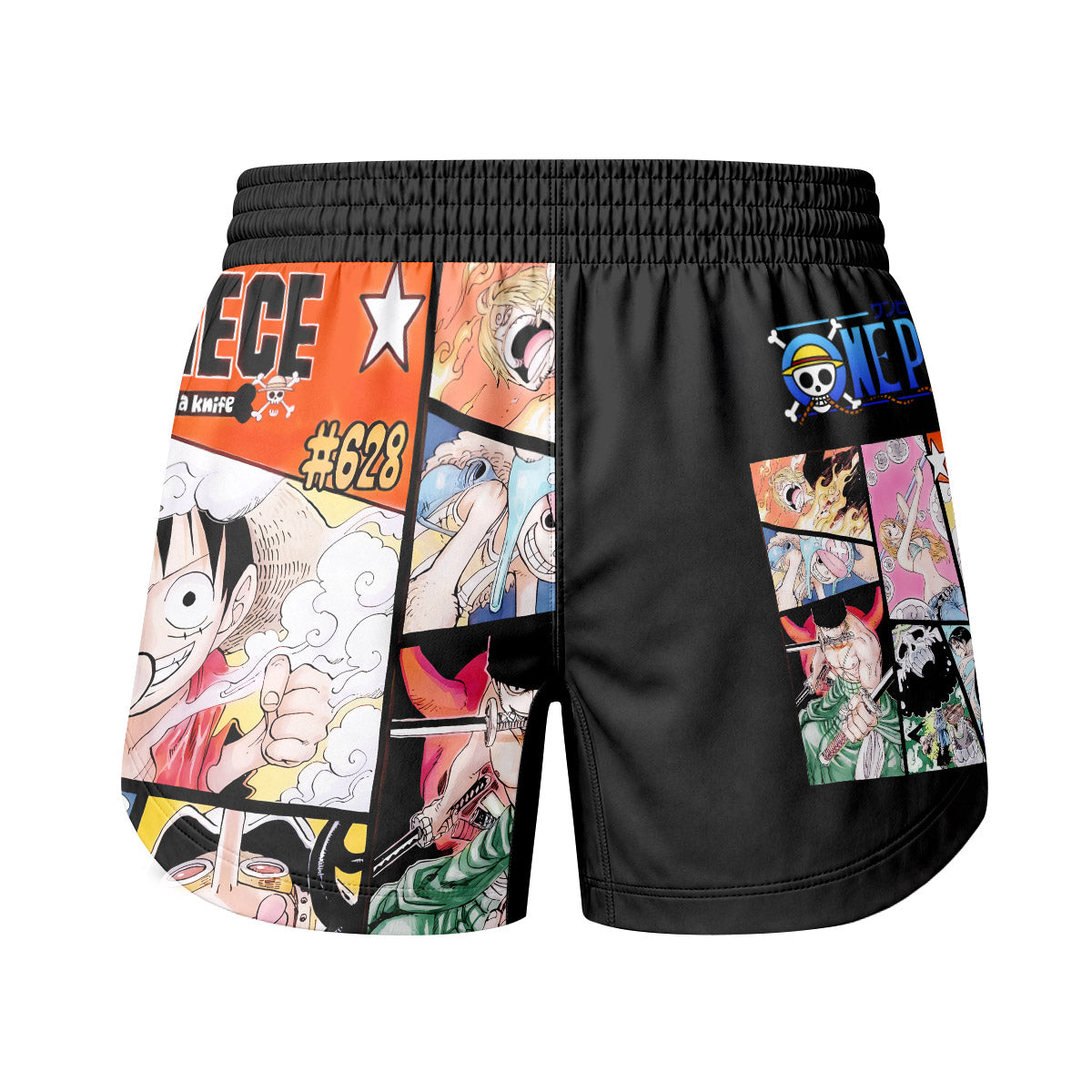  One Piece Straw Hat Gang Grappling Shorts