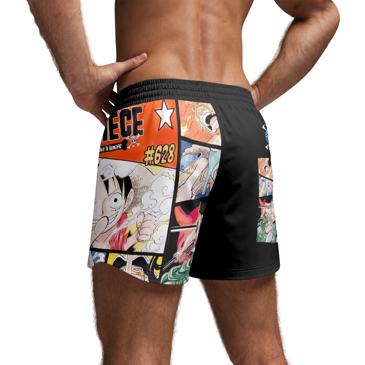  One Piece Straw Hat Gang Grappling Shorts