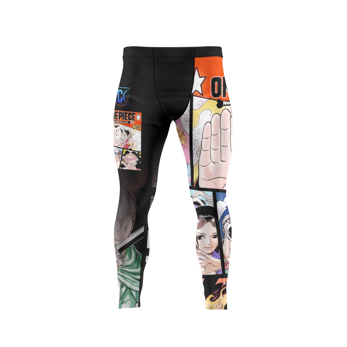 One Piece Straw Hat Gang Men's Compression Leggings
