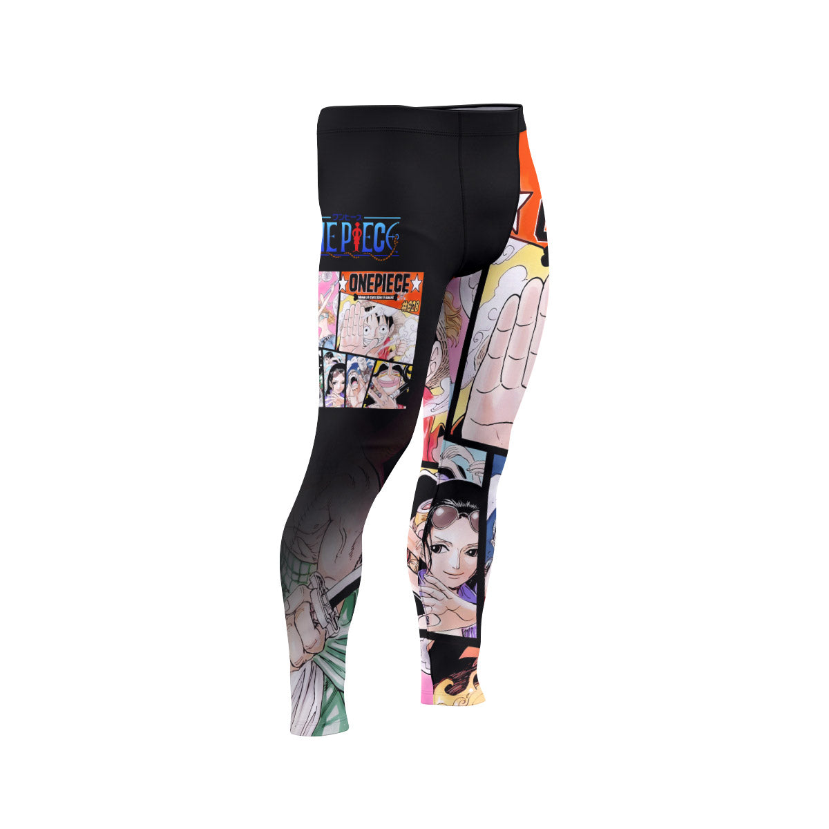  One Piece Straw Hat Gang Men's Compression Leggings