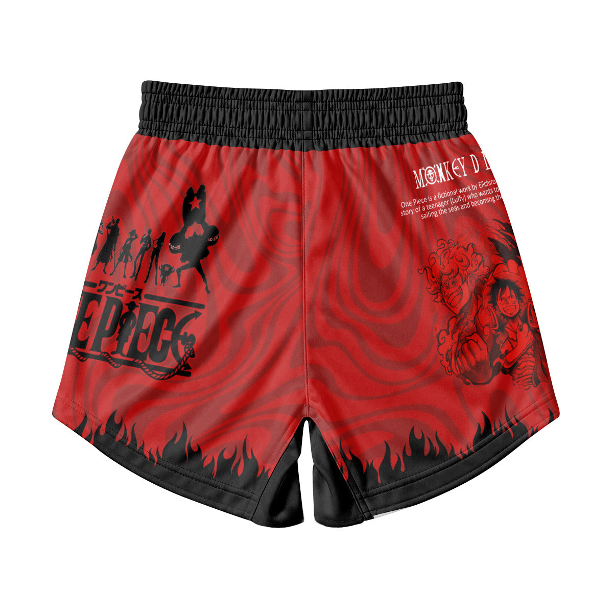 One Piece Straw Hat Kids Grappling Shorts