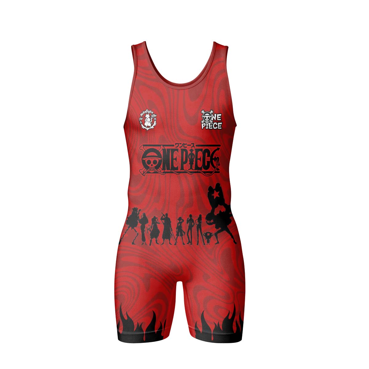 One Piece Straw Hat Wrestling Singlet