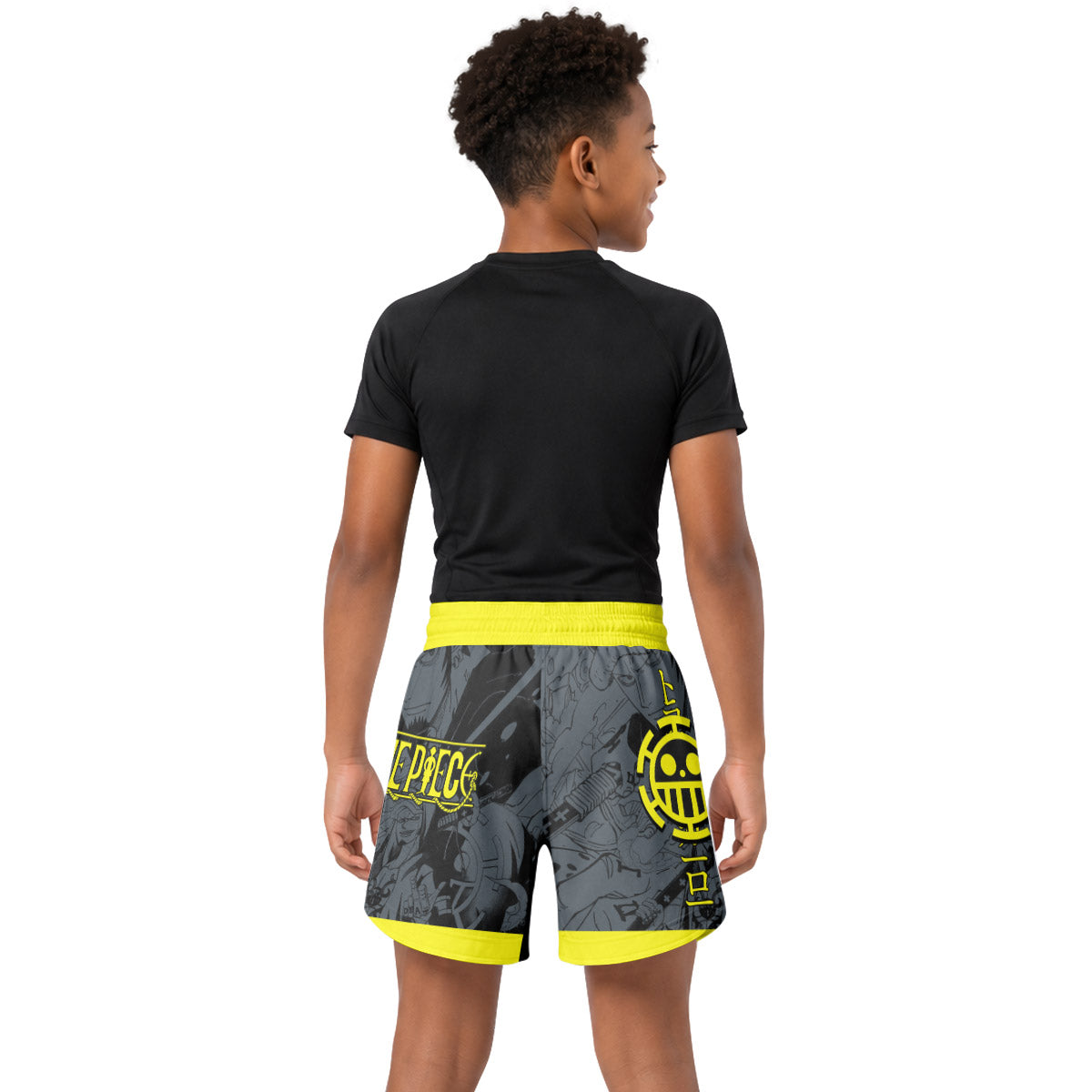 One Piece Trafalgar D Law Kids Grappling Shorts