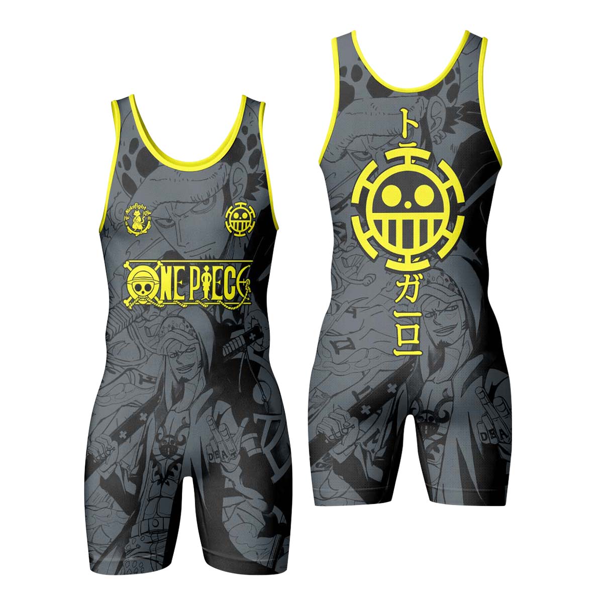 One Piece Trafalgar D Law Wrestling Singlet