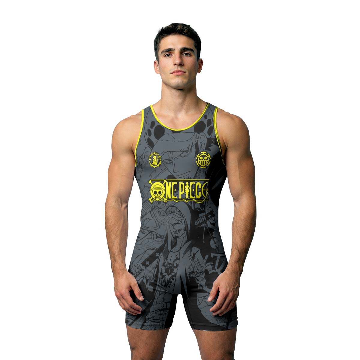 One Piece Trafalgar D Law Wrestling Singlet