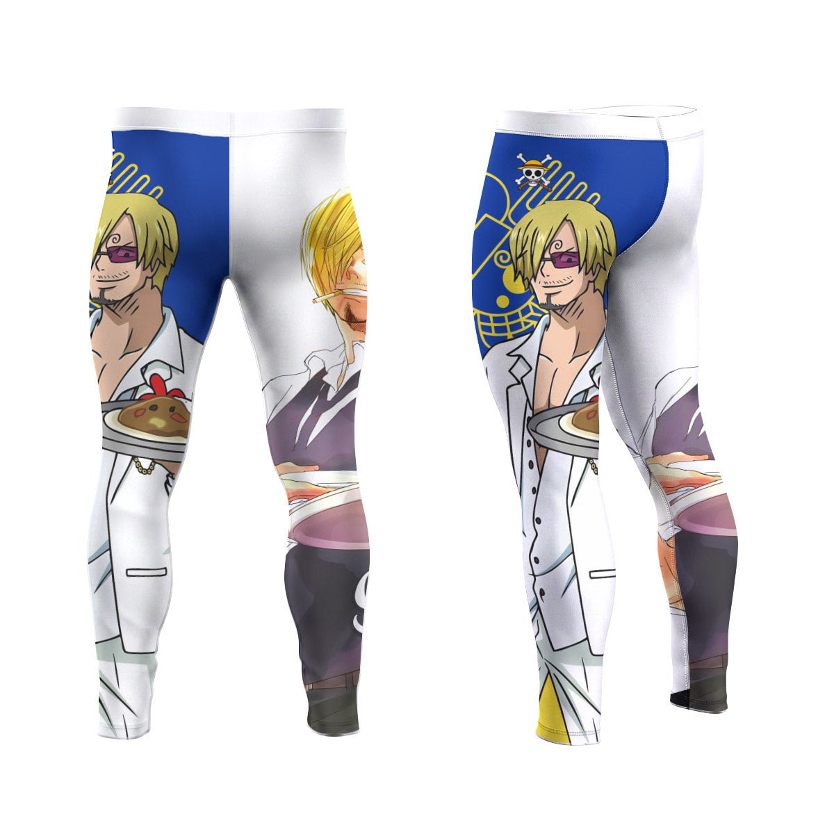  One Piece Vinsmoke Sanji Men's Compression Leggings