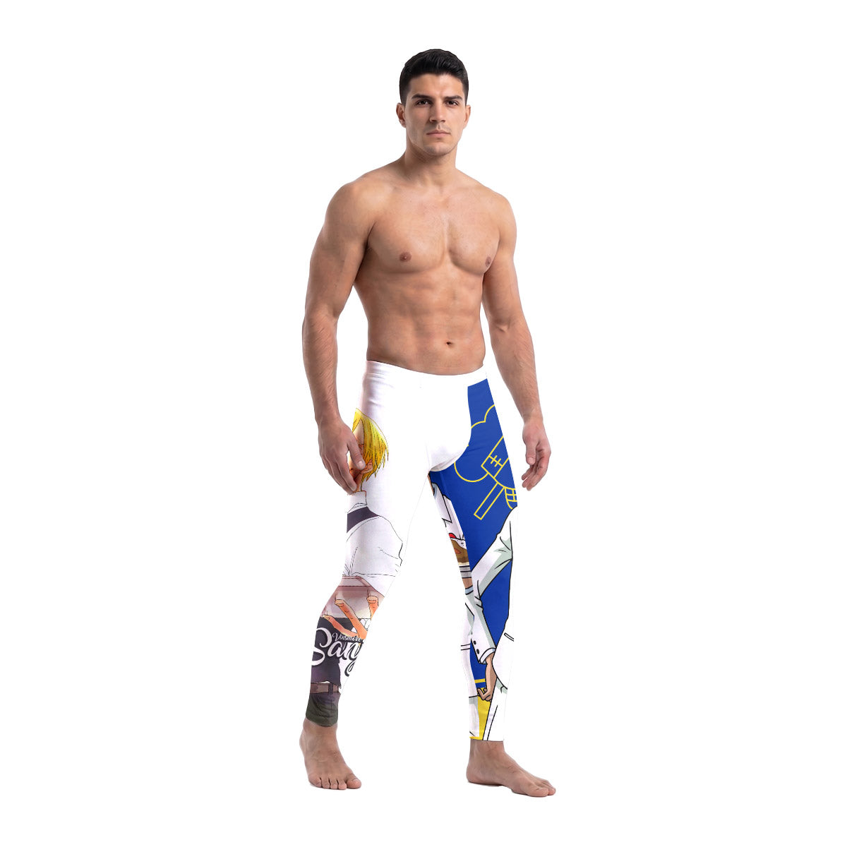  One Piece Vinsmoke Sanji Men's Compression Leggings