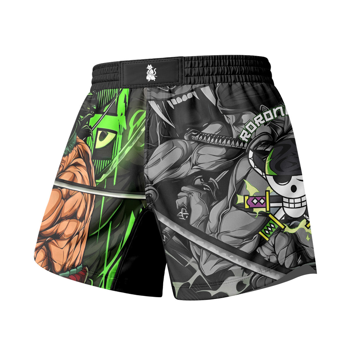  One Piece Zoro Oni Giri Grappling Shorts