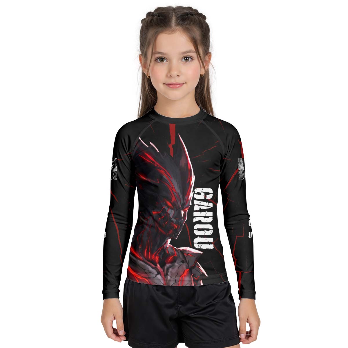 One Punch Man Garou Absolute Evil Kid Rash Guard