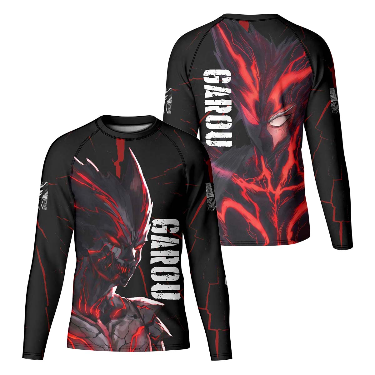 One Punch Man Garou Absolute Evil Kid Rash Guard