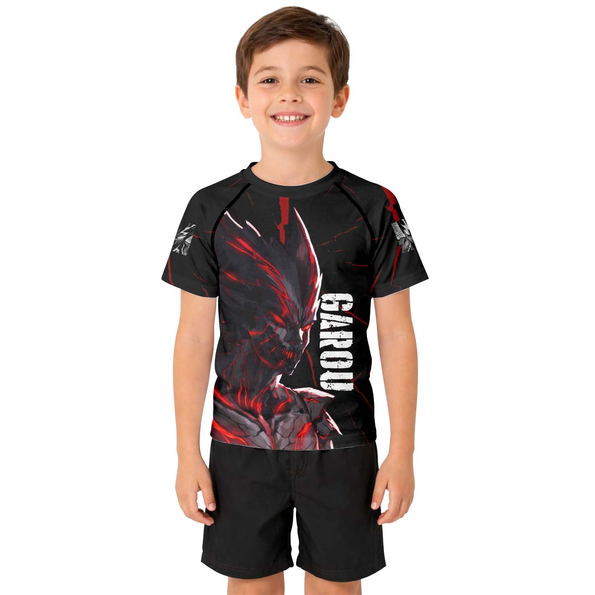  One Punch Man Garou Absolute Evil Kid Rash Guard