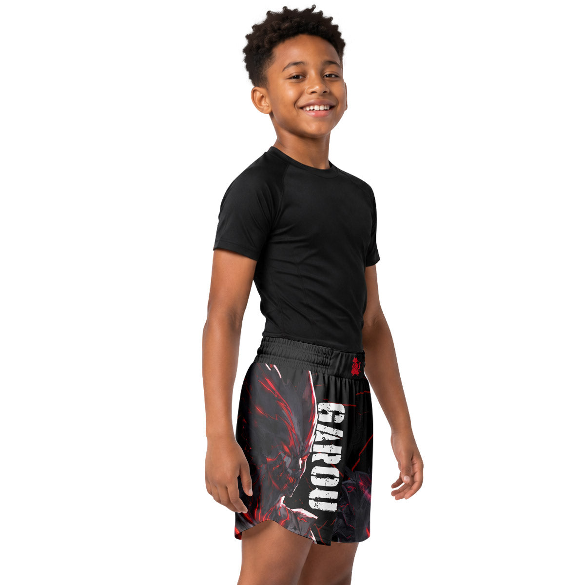 One Punch Man Garou Absolute Evil Kids Grappling Shorts