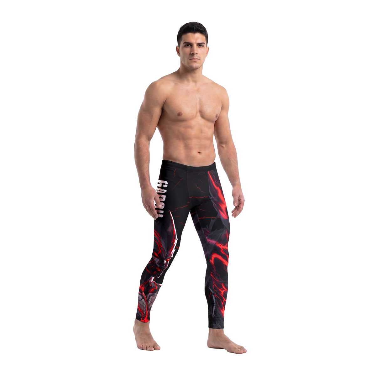  One Punch Man Garou Absolute Evil Men's Compression Leggings