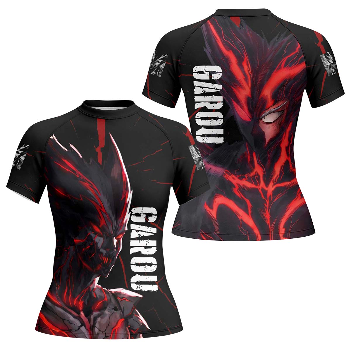 One Punch Man Garou Absolute Evil Rash Guard
