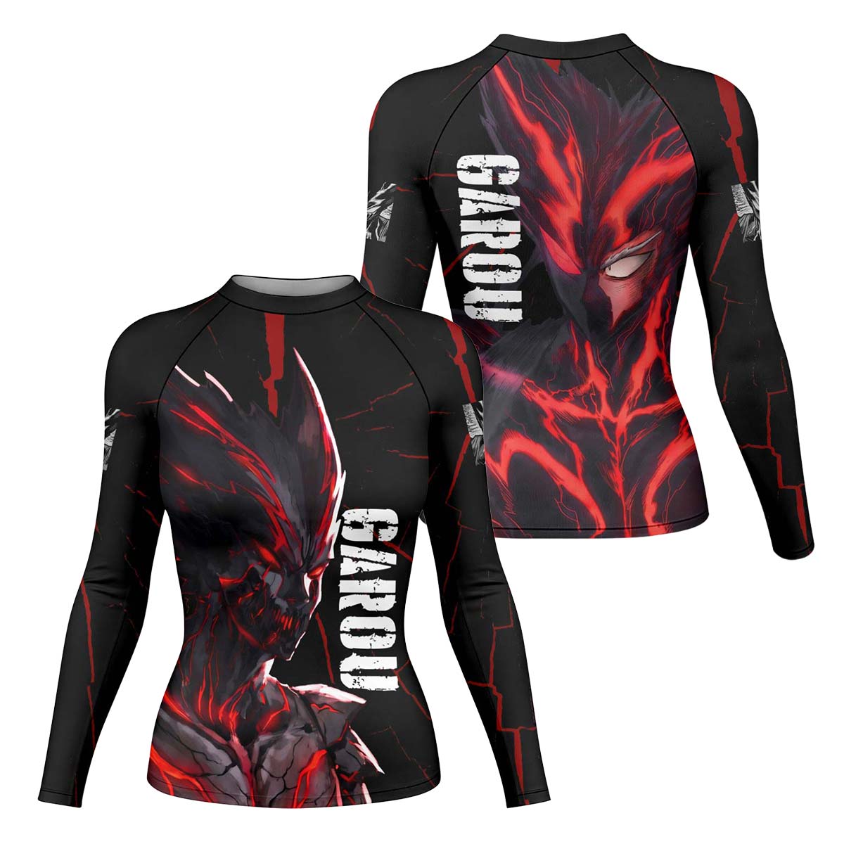 One Punch Man Garou Absolute Evil Rash Guard