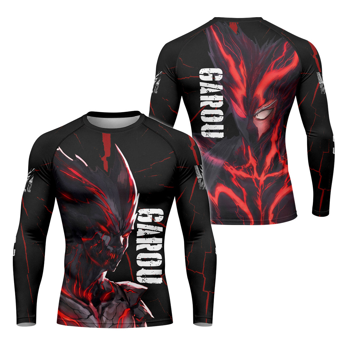  One Punch Man Garou Absolute Evil Rash Guard