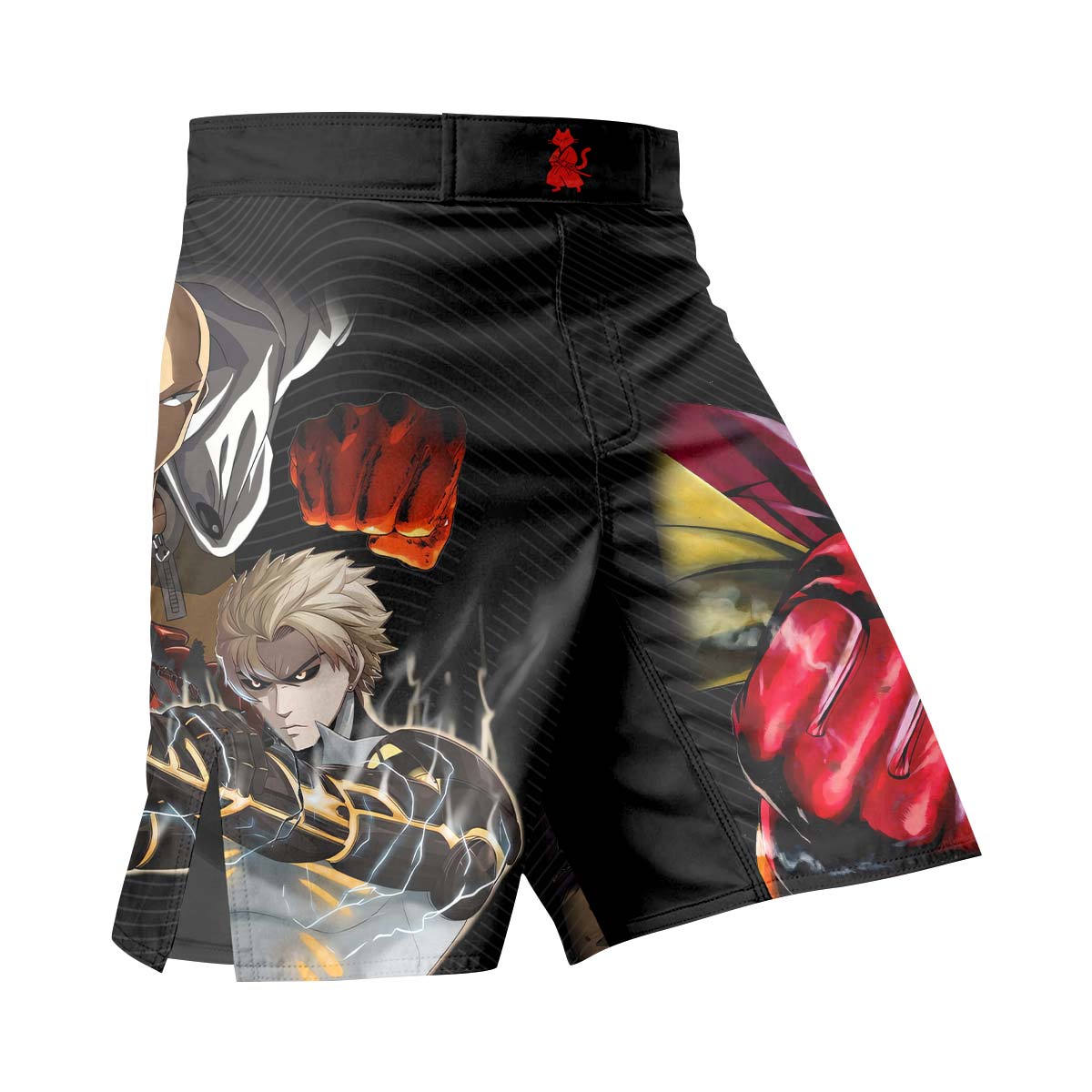  One Puch Man Saitama And Genos Fight Shorts