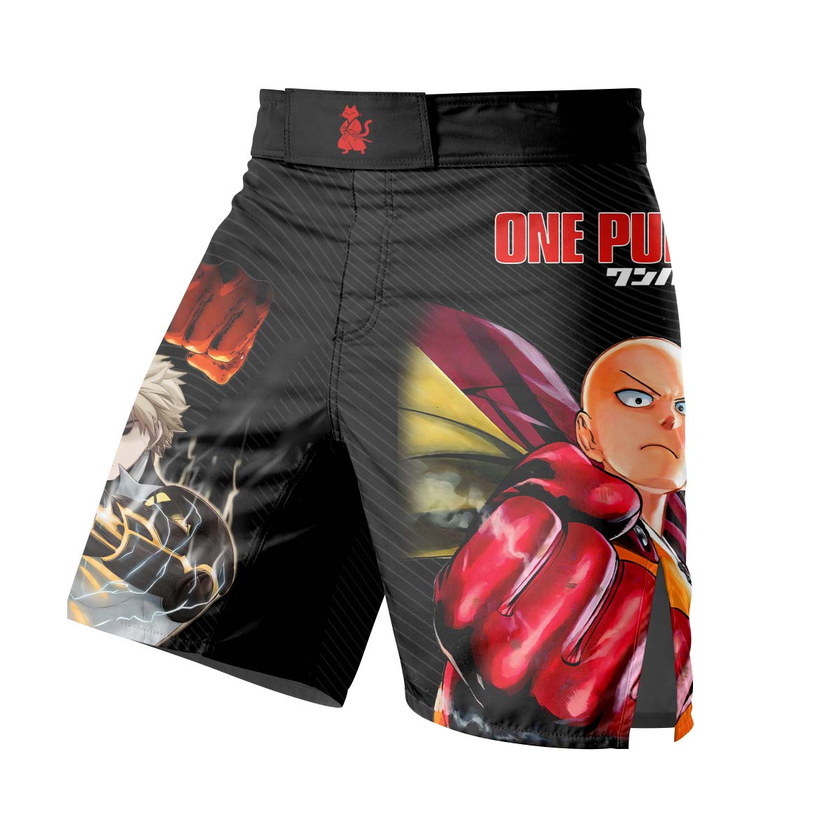  One Puch Man Saitama And Genos Fight Shorts
