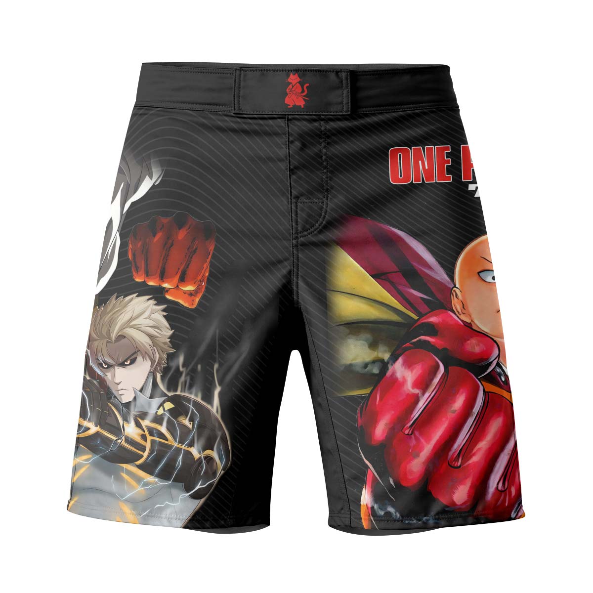  One Puch Man Saitama And Genos Fight Shorts