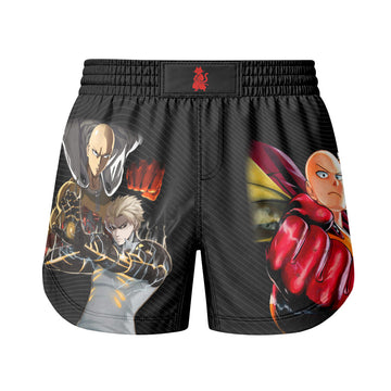  One Puch Man Saitama And Genos Grappling Shorts