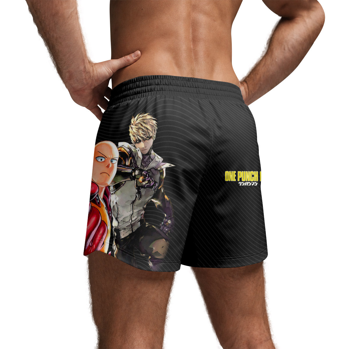  One Puch Man Saitama And Genos Grappling Shorts