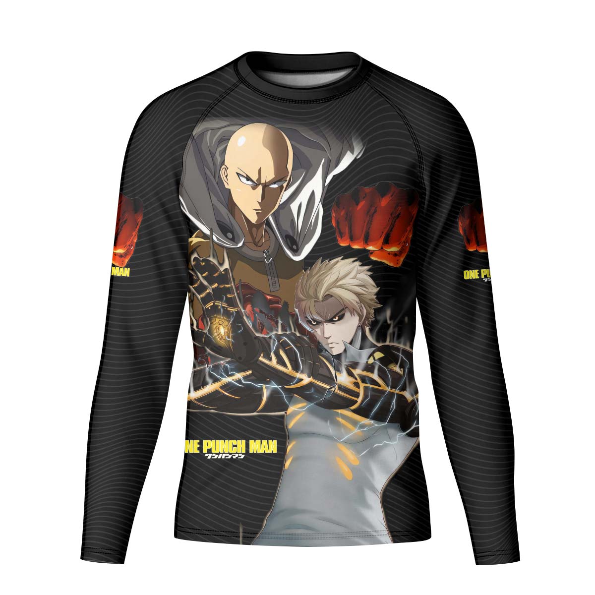 One Puch Man Saitama And Genos Kid Rash Guard