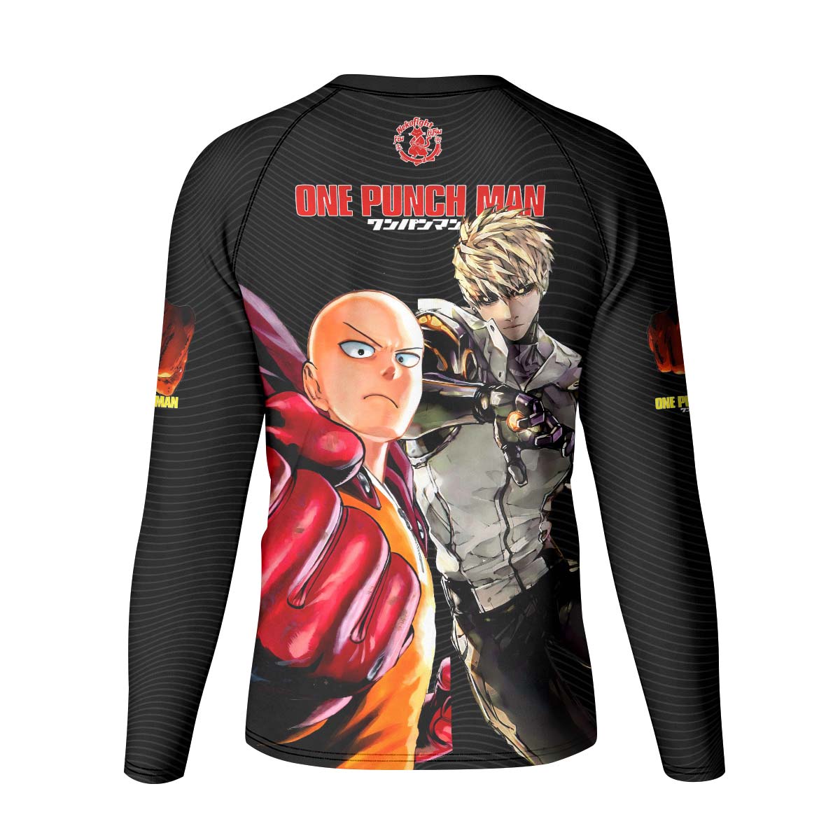 One Puch Man Saitama And Genos Kid Rash Guard