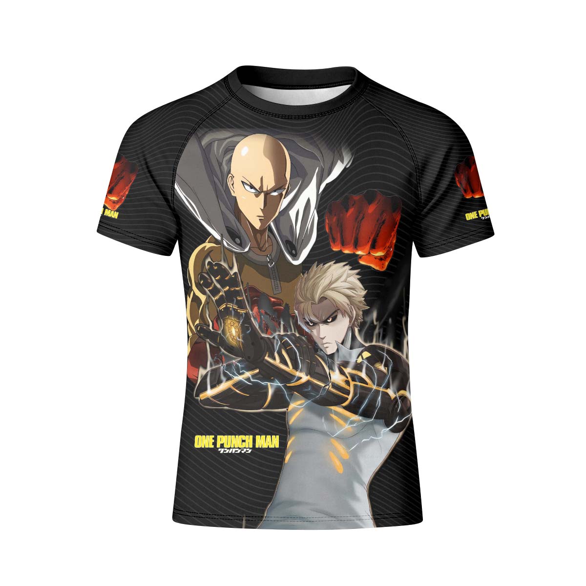  One Puch Man Saitama And Genos Kid Rash Guard