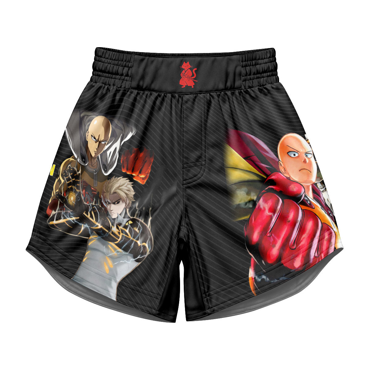 One Puch Man Saitama And Genos Kids Grappling Shorts