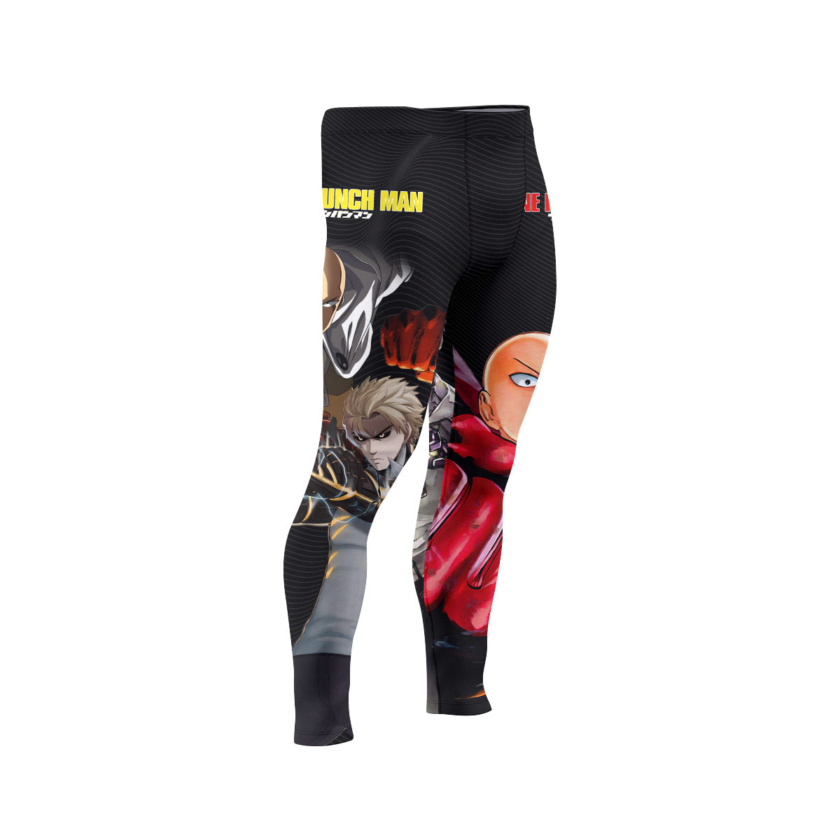  One Puch Man Saitama And Genos Men's Compression Leggings