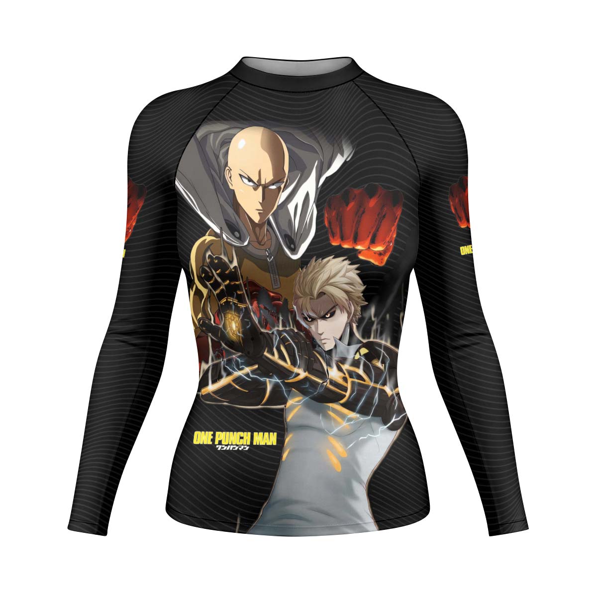  One Puch Man Saitama And Genos Rash Guard