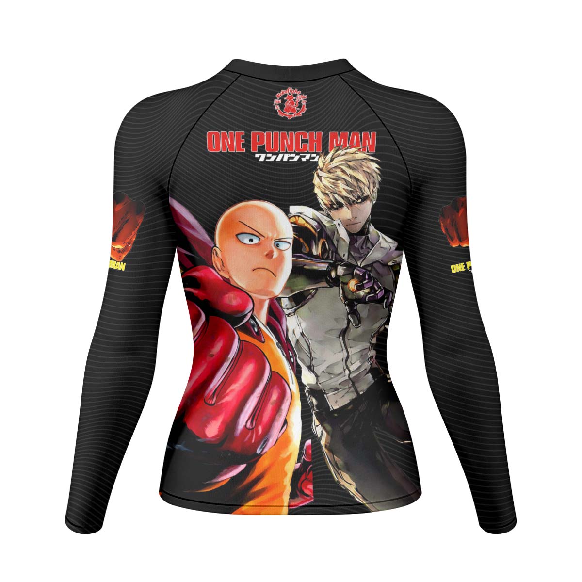  One Puch Man Saitama And Genos Rash Guard